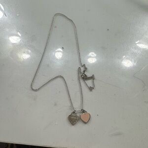 Silver Heart Pendant Necklace